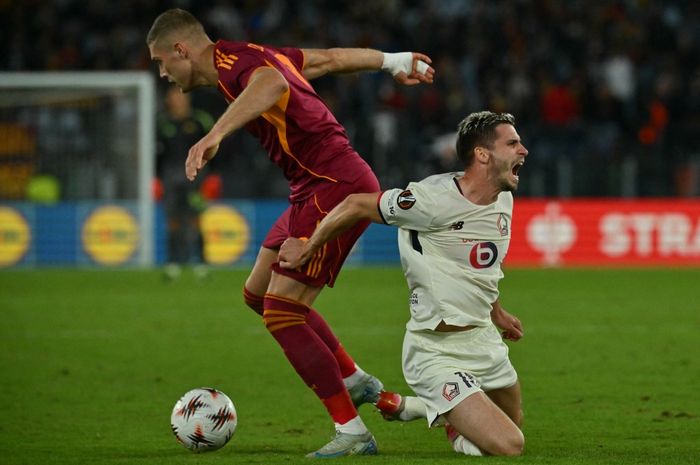 Lille berhasil mengalahkan Roma pada pekan kedua Liga Europa 2025-2026.