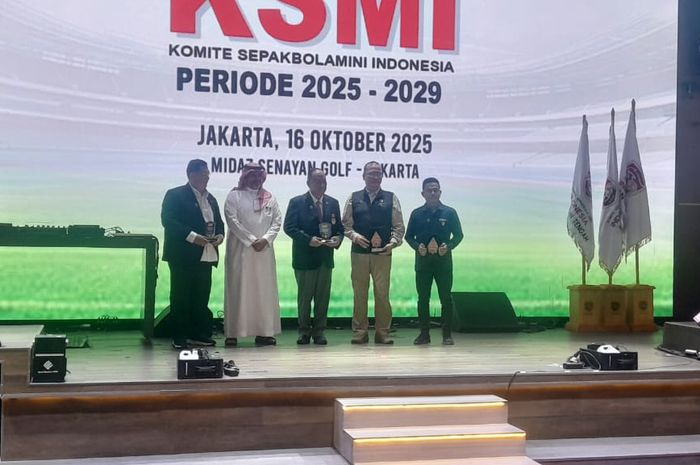 Pengukuhan Komite Sepakbola Mini Indonesia (KMSI) Periode 2025-2029.