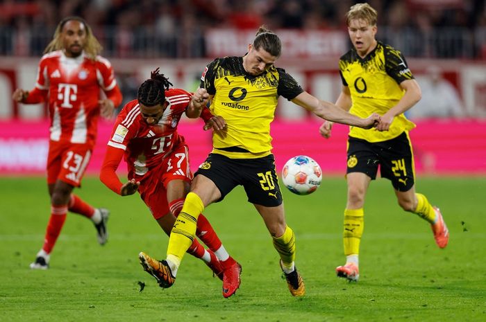 Bayern Muenchen berhasil mengalahkan rival abadinya, Borussia Dortmund, dalam laga bertajuk Der Klassiker, Minggu (19/10/2025).