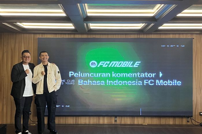 FC Mobile kini ada bahasa Indonesia yang diisi oleh Valentino Jebreeet Simanjuntak