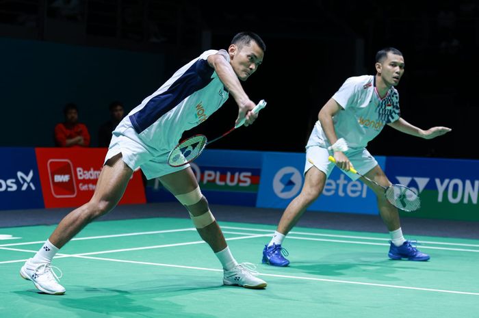 Fajar Alfian/Muhammad Shohibul Fikri kalah pada semifinal Malaysia Open 2026