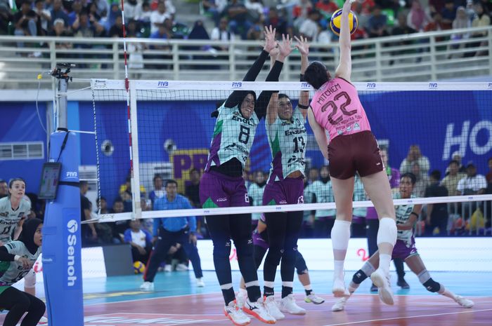 Upaya Megawati Hangestri Pertiwi belum membuahkan hasil usai Jakarta Pertamina Enduro kalah lagi pada pekan ke-3 Proliga 2026