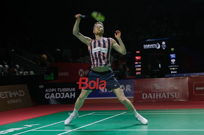 Atlet bulu tangkis Denmark, Anders Antonsen dinilai memiliki kelengkapan untuk menang pada Kejuaraan Dunia 2026