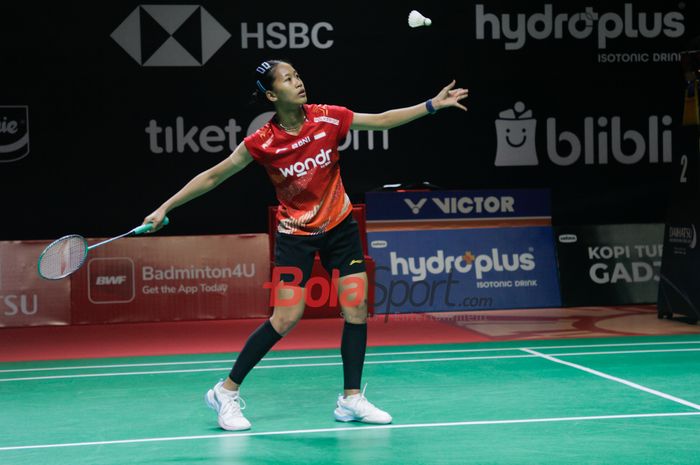 Atlet Bulu tangkis tunggal putri Indonesia, Putri Kusuma Wardani melaju ke babak 16 besar All England Open 2026