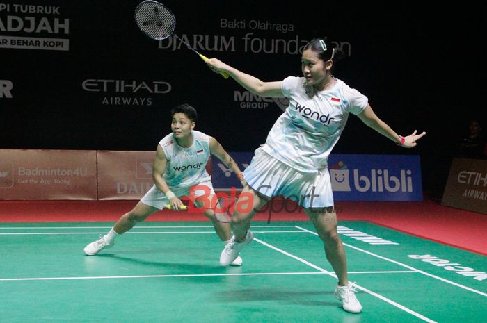 Ganda putri Indonesia, Lanny Tria Mayasari/Apriyani Rahayu, mengubah rencana tanding mereka setelah dikirim ke Ruichang China Masters 2026.