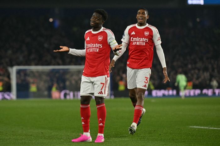 Bukayo Saka berada dalam kondisi setengah fit di Piala Dunia 2026. 