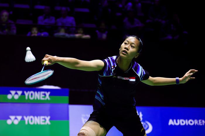 Putri Kusuma Wardani sukses melaju ke semifinal Swiss Open 2026.