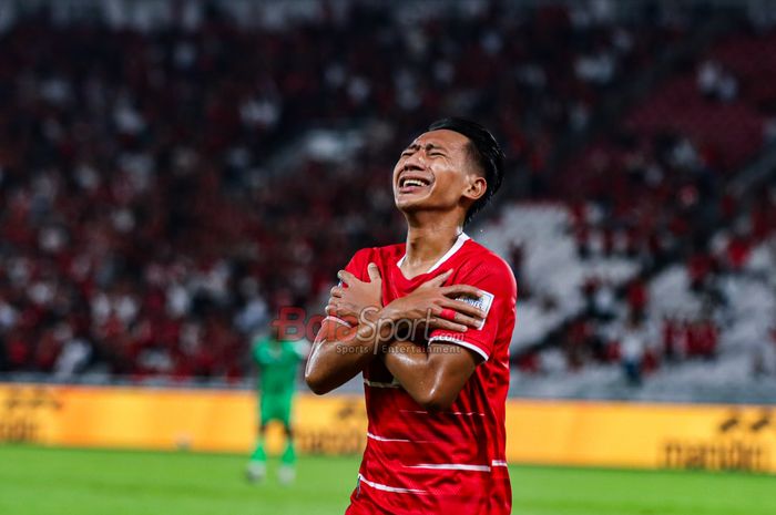 Beckham Putra cetak dua gol, timnas Indonesia unggul dengan skor 2-0 dari Saint Kitts dan Nevis di babak pertama.