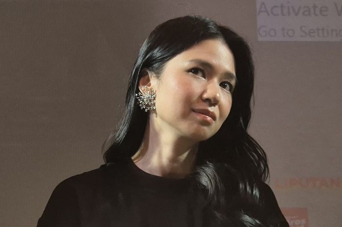 Laura Basuki saat ditemui di kawasan Menteng, Jakarta Pusat, Jumat (3/4/2026).