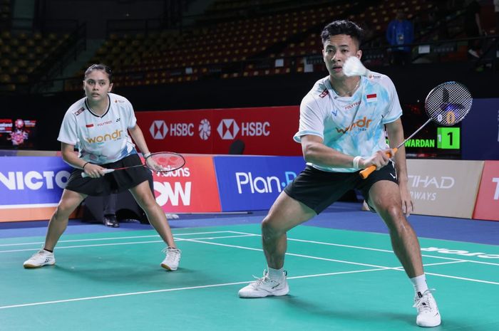 Pasangan ganda campuran Indonesia, Dejan Ferdinansyah/Bernadine Anindya Wardana, kalah pada 32 besar Indonesia Open 2026