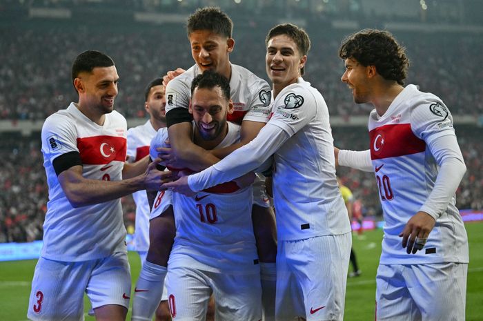 Timnas Turki meraih kemenangan dalam laga uji coba sebelum Piala Dunia 2026 menghadapi Makedonia Utara di Sukru Saracoglu (1/6/2026).