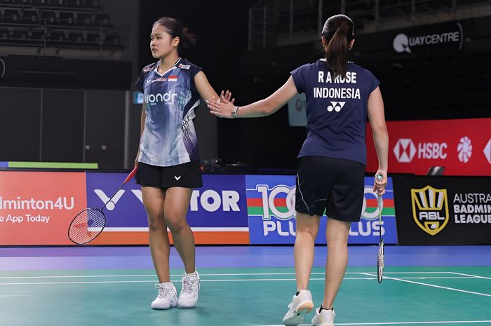 Ganda putri Indonesia, Rachel Allessya Rose/Febi Setianingrum, gagal melaju ke final Australian Open 2026 setelah tumbang dari Jia Yi Fan/Zhang Shu Xian. 