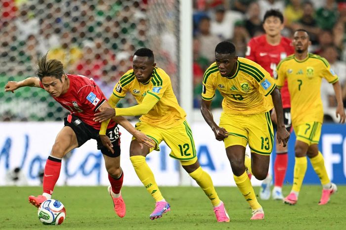 Afrika Selatan mengalahkan Korea Selatan 1-0, Kamis (25/6/2026).