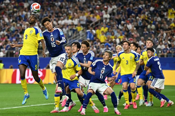 Jepang dan Swedia bermain imbang 0-0 pada laga terakhir Grup F Piala Dunia 2026.