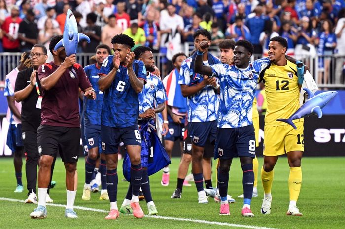 Cape Verde lolos ke babak 32 besar Piala Dunia 2026 usai melawan Arab Saudi, di Houston Stadium, 26 Juni 2026.