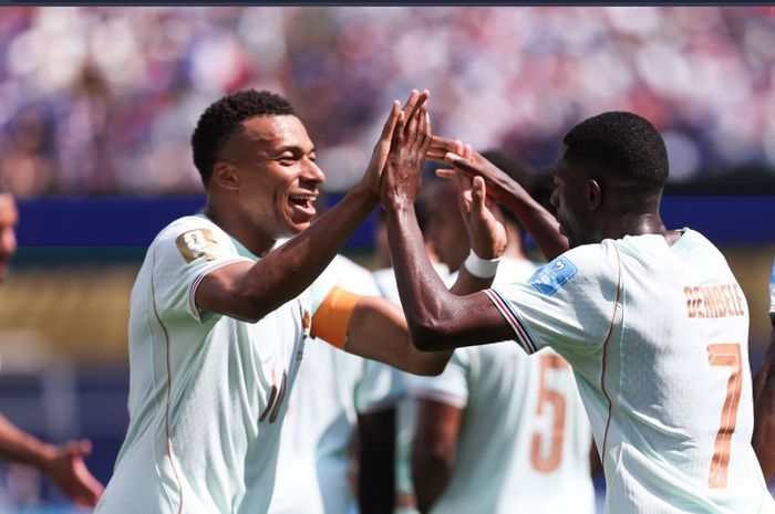 Duo Kylian Mbappe dan Ousmane Dembélé menggila di Piala Dunia 2026.