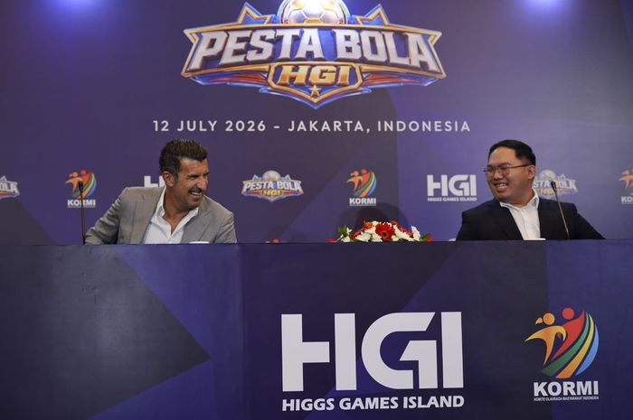 Luis Figo Antusias Meriahkan Pesta Bola HGI 2026 - Juara.net