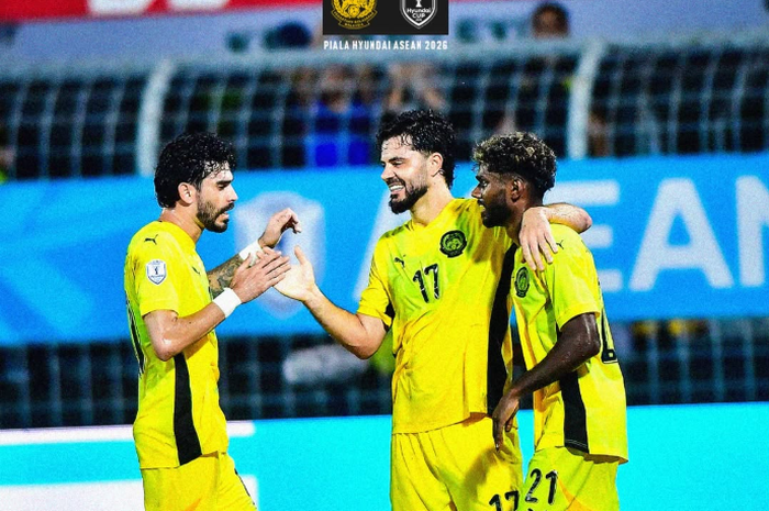 Malaysia vs Laos pada laga Grup B ASEAN Championship 2026.
