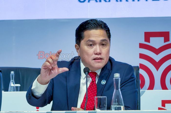 Ketua Umum PSSI, Erick Thohir, diharapkan hadir pada turnamen usia muda Garuda International Cup 2026