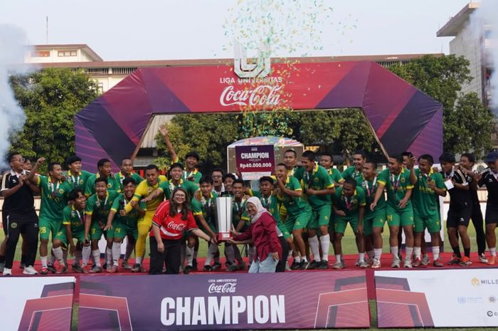 Universitas Negeri Jakarta (UNJ) berhasil menjadi juara Liga Universitas Regional Jakarta 2026