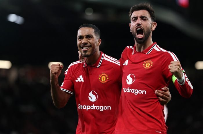 Bruno Fernandes menyumbang gol saat Man United jumpa Sabah pada laga perdana Liga Champions 2026-2027.