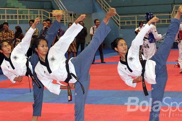 Taekwondo, melakukan persiapan dengan baik.