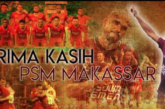 Reinaldo da Costa ucapkan terima kasih pada PSM Makassar lewat akun Instagram pribadinya, Sabtu (5/8/2017)