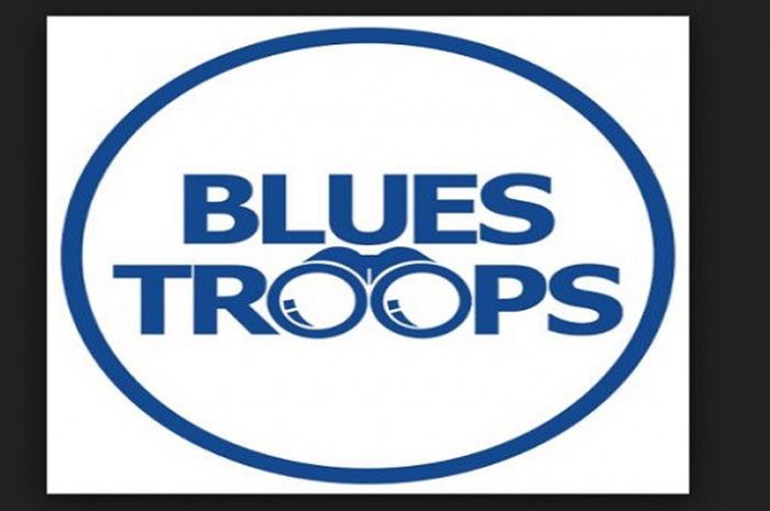 logo blues troops