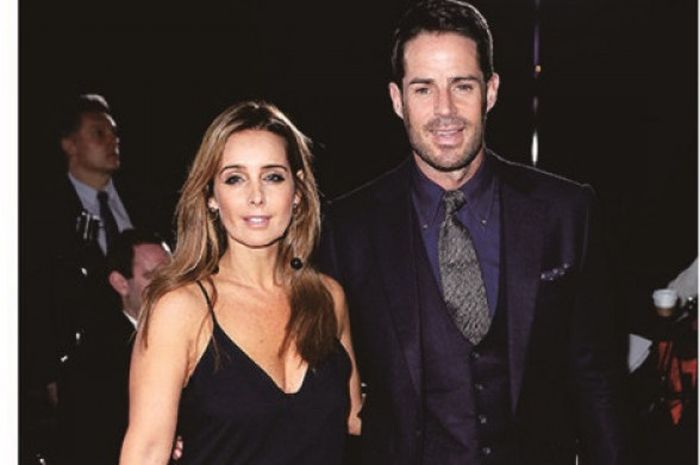 Jamie Redknapp (kanan) bersama dengan Louise Nurding