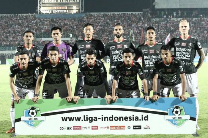 skuat Bali United 2018