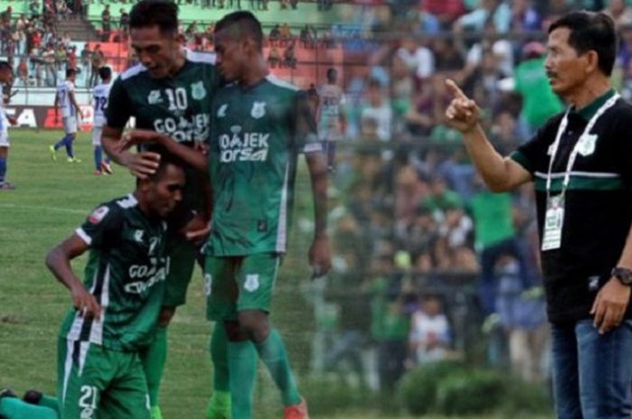 Pelatih PSMS Medan, Djajang Nurdjaman.