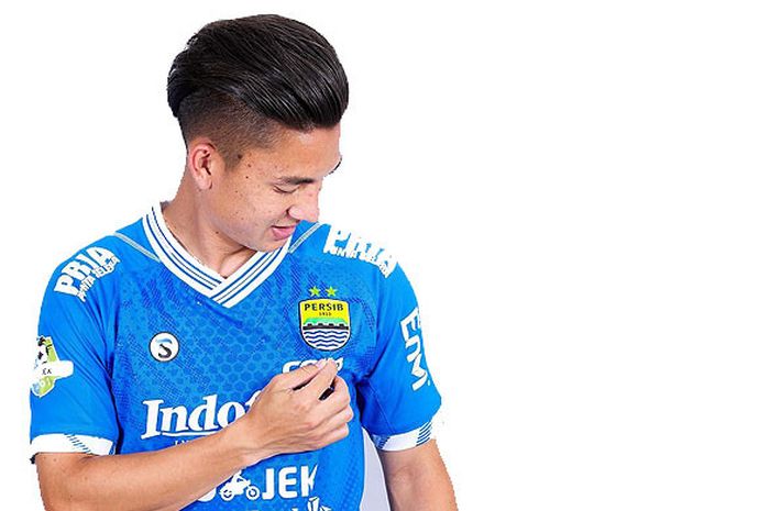 Gelandang Persib Bandung, Kim Jeffrey Kurniawan.