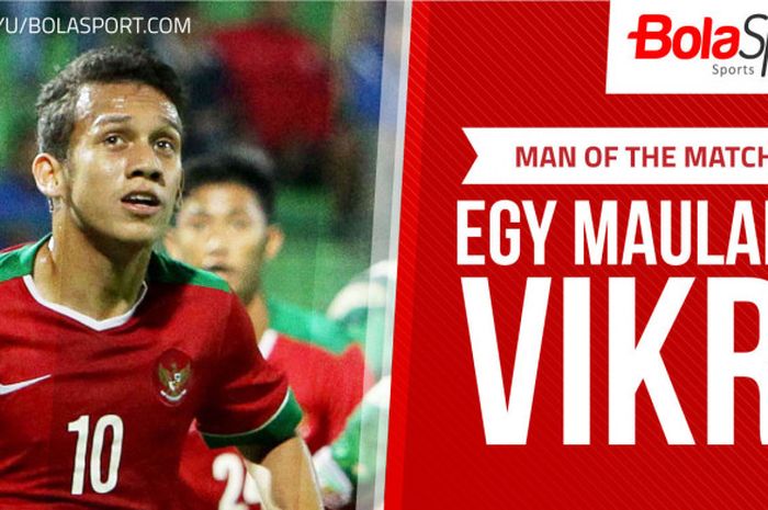 Gelandang Timnas U-19 Indonesia, Egy Maulana Vikri.