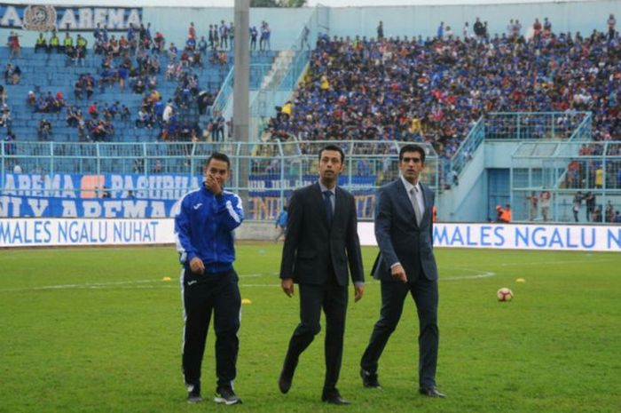 Wasit asing yang akan memimpin pertandingan Arema FC melawan Persib Bandung di Stadion Kanjuruhan Malang, Jawa Timur (12/08/2017) Sabtu sore.