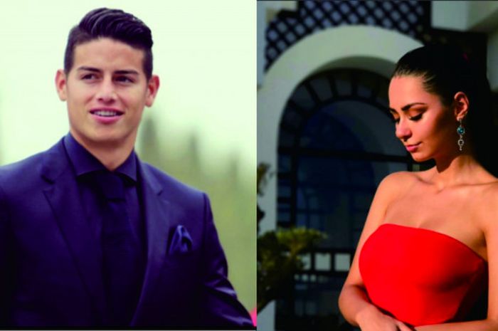 James Rodtoguez (kiri) dan Helga Lovekaty (kanan)