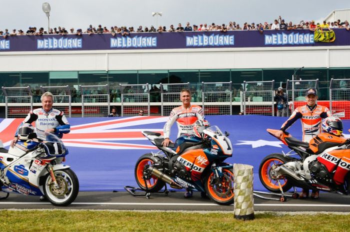 Wayne Gardner, Mick Doohan, dan Casey Stoner.