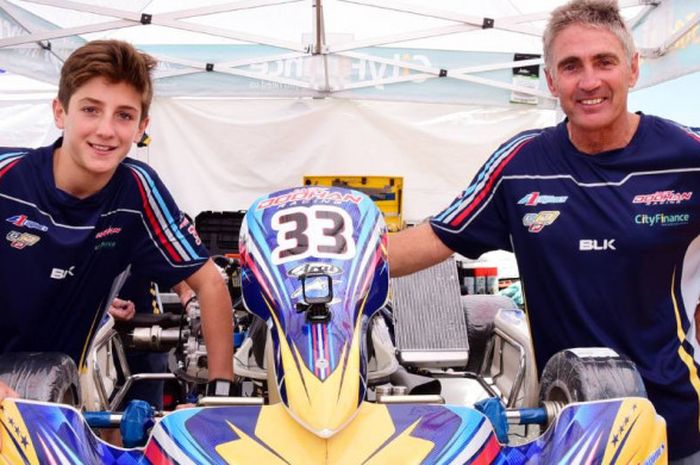 Jack Doohan dan Mick Doohan.