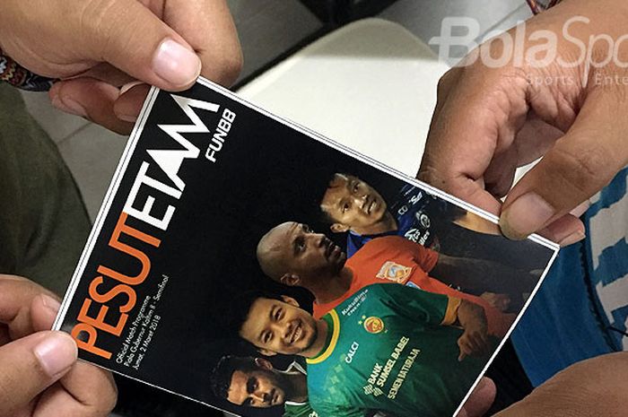 'Match Program', Produk yang bisa dijumpai di setiap pertandingan kandang klub Borneo FC berjuluk Pesut Etam yang berisi informasi terkini tim dan pertandingan.