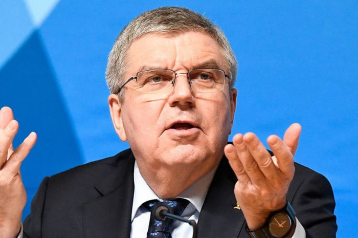 Presiden IOC (Komite Olimpiade Internasional), Thomas Bach.