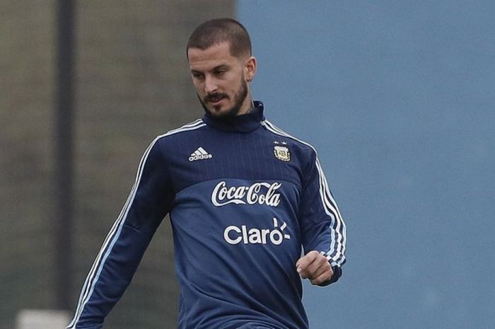 Dario Benedetto akan jadi starter pada laga Argentina Vs Peru pada Jumat (6/10/2017) pagi WIB