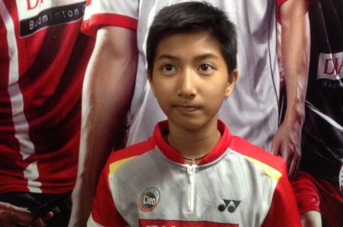 Devira Angelica Pascoal memiliki cita-cita menjadi penerus Liliyana Natsir saat ditemui di final Audisi Beasiswa Djarum Bulu Tangkis di GOR Jati, Kudus, 7-9 September 2018.