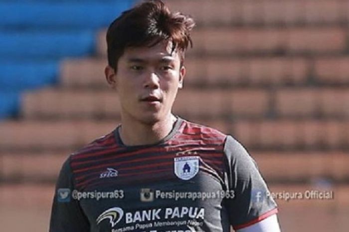 Pemain trial Persipura Jayapura asal Korea Selatan, Joho Oh.