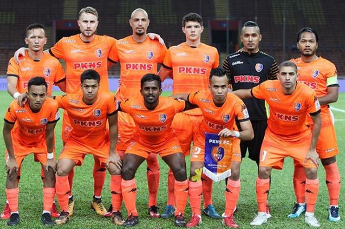 Safee Sali saat berpose bersama klubnya, PKNS FC