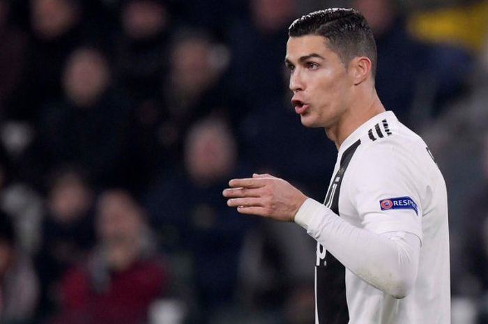 Megabintang Juventus, Cristiano Ronaldo.