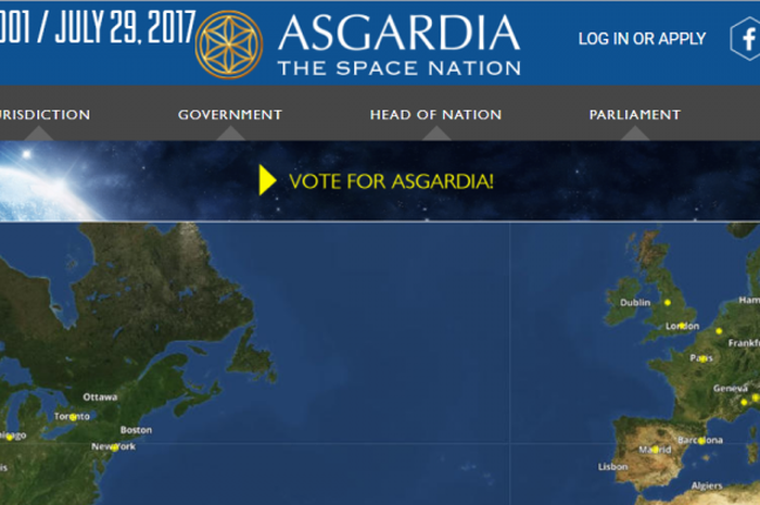 laman resmi asgardia 