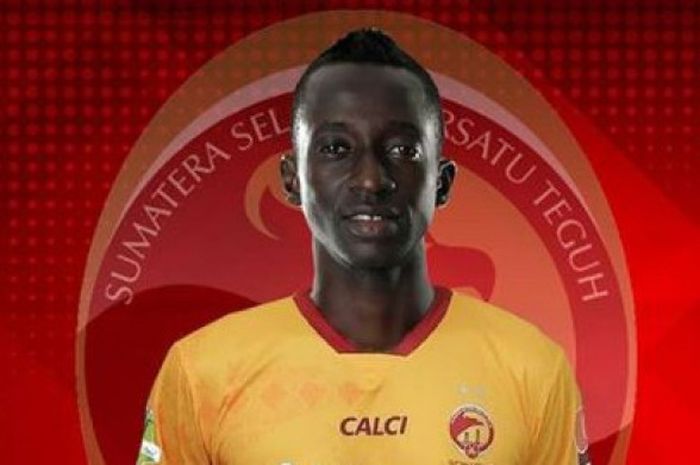 Makan Konate resmi berseragam Sriwijaya FC