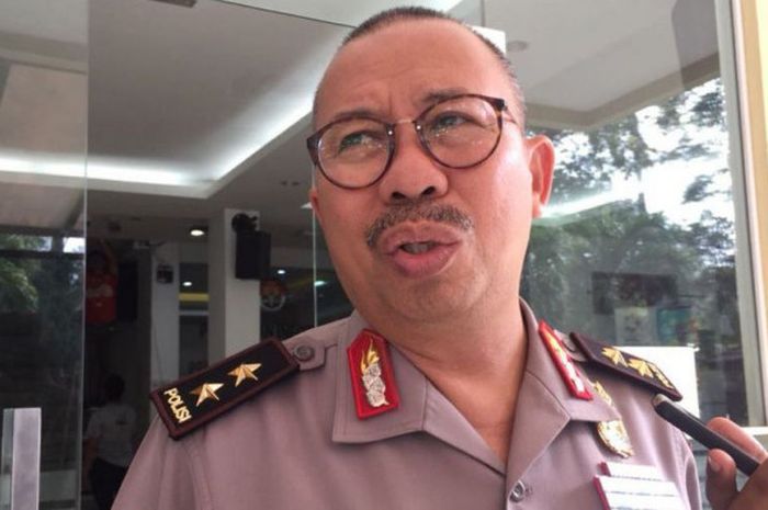 Kepala Divisi Humas Polri Irjen (Pol) Setyo Wasisto saat ditemui di Gedung Humas Mabes Polri, Jakarta Selatan, Kamis (6/9/2018).