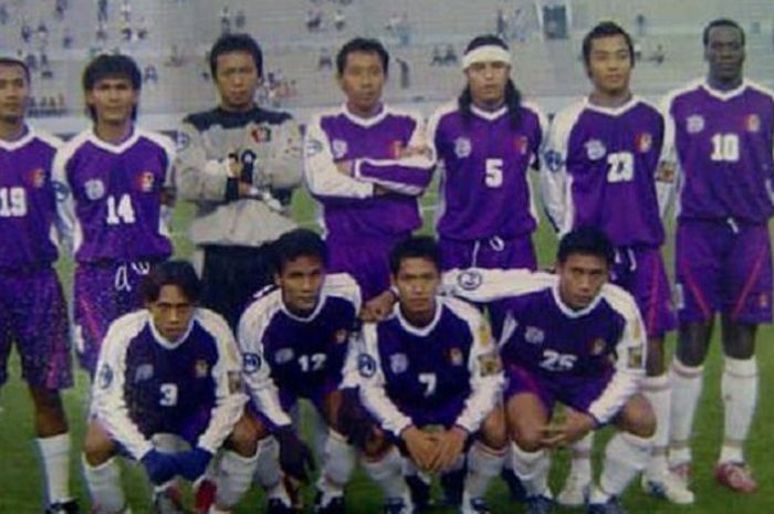 Persik Kediri 2004 saat berlaga di Liga Champions Asia