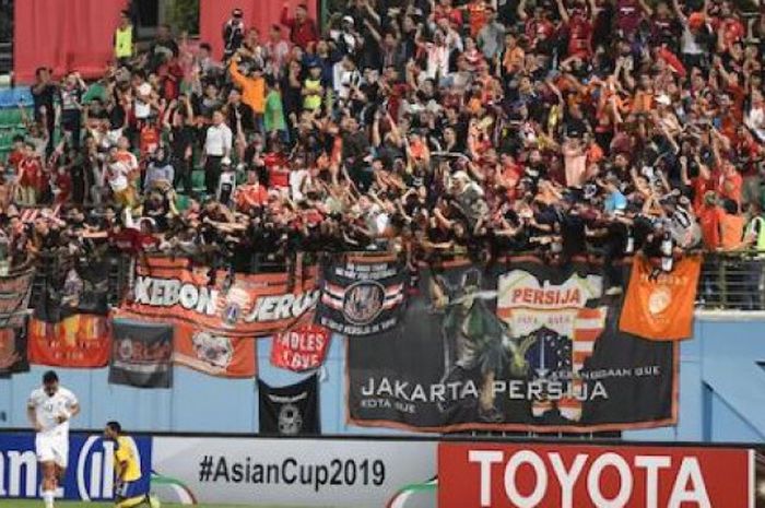 Persija Jakarta saat bertandang ke markas Tampines Rovers, Selasa (24/4/2018).