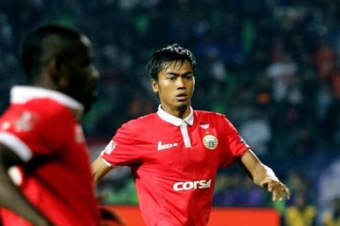Andik Rendika Rama saat membela Persija Jakarta pada TSC 2016. 